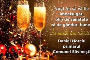 NEAMȚ: Daniel Horciu: „Noul An să vă fie îmbelşugat, plin de sănătate şi de gânduri bune”