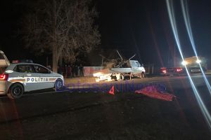 Tragedie! Un tânăr a murit în Noaptea de Revelion, spulberat de o maşină. Încerca să deschidă şampania
