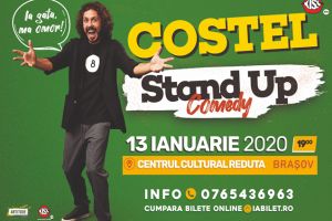 Stand Up Comedy: Ia gata,mă omor! cu Costel, la Centrul Cultural Reduta