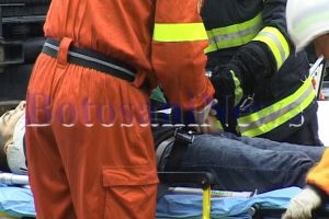 Un botoşănean a căzut în gol de la aproape cinci metri înălţime. Incredibil ce a încercat să facă pentru a ajunge la alcool