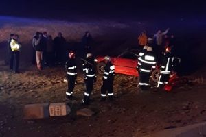 Accident rutier la Ciochina