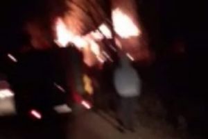 FOTO Tragedie! Un bărbat din Botoşani a murit într-un incendiu care i-a cuprins locuinţa