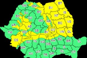 Alertă meteo! Judeţul Botoşani, sub Cod galben de vreme rea. Vezi de când!