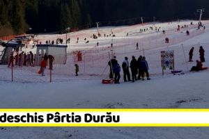 NEAMȚ: S-a deschis Pârtia Durău. Mesajul Jandarmeriei Neamţ