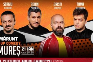 Ceva Mărunt, stand-up comedy la Târgu-Mureş