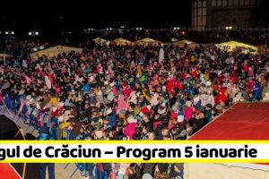 NEAMȚ: Târgul de Crăciun – Programul zilei de duminică, 5 ianuarie 2020