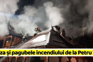 NEAMȚ: Cauza şi pagubele incendiului de la Mănăstirea de maici de la Petru Vodă (FOTO)