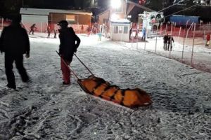 Tanara din Constanta, ranita grav in urma unui accident pe partia de schi