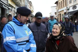 Jandarmii dâmboviţeni , alături de cetăţeni de Bobotează şi Sfântul Ioan Botezătorul