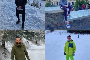 Imagini de vacanta cu fotbalisti de la FC Farul. De pe partia de la Vartop, pana la Colosseum!   