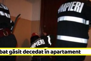 NEAMȚ: Bărbat găsit decedat în apartament
