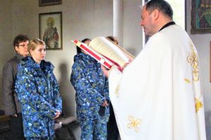 Slujba de Boboteaza, oficiata in unitatea militara de la Capu Midia (galerie foto) 