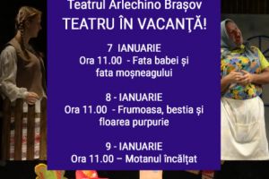 Trei zile de spectacole, la Teatrul ,,Arlechino”