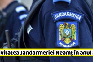NEAMȚ: Bilanţul activităţii Jandarmeriei Neamţ pentru anul 2019