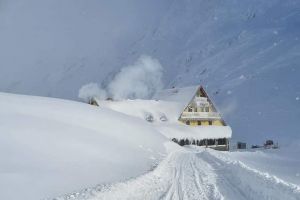 VIDEO FOTO Peisaj de basm la Bâlea Lac – Pare desprins din Frozen