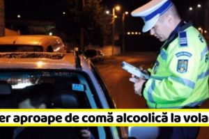 NEAMȚ: Șofer aproape de comă alcoolică, la volan, în Piatra-Neamţ