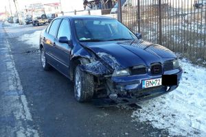 Accident la Năsăud. Trei persoane au avut nevoie de îngrijiri medicale (FOTO)