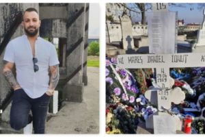 DE ZIUA LUI, MAMA I-A SĂRUTAT CRUCEA!