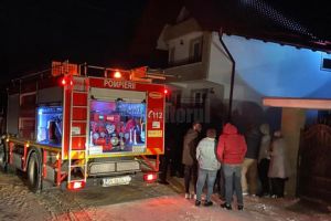 Pagube de 150.000 de lei în urma unui puternic incendiu izbucnit la Izvoarele Sucevei