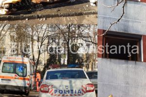 Incendiu la un apartament din Constanta (galerie foto + video) 