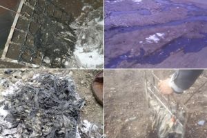 FOTO| Cum afectează INCONȘTIENȚA şi NESIMȚIREA sistemul de canalizare şi pompare al unui oraş din Alba