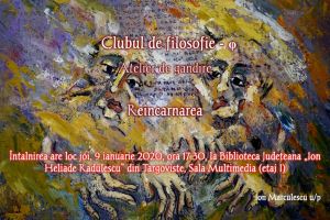 Astăzi are loc prima întâlnire a Clubului de filosofie