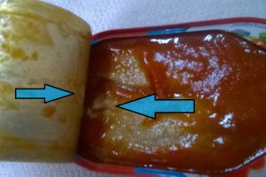 FOTO. Și-a cumpărat peşte la conservă, dar nu a putut să-l consume. Păţania unui sătmărean