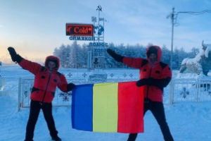 Doi satmareni au reusit sa ajunga la Polul Frigului din Siberia cu Dacia Duster (FOTO)