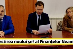 NEAMȚ: Daniela Irimoaie, învestită în funcţia de Şef al Finanţelor Neamţ (VIDEO)