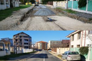 Constanta: Au fost finalizate lucrarile de amenajare pe strada Dumitru Kiriac