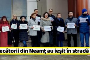 NEAMȚ: Judecătorii din Neamţ, solidari cu magistraţii din Polonia (FOTO)