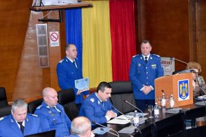 FOTO El a fost desemnat jandarmul de onoare al judeţului Botoşani. Andrei salvat viaţa victimelor unui accident