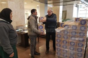Distribuirea pachetelor cu ajutoare de la UE a început de vineri în incinta Orizont Plaza ...