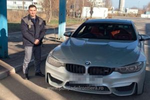 Autoturism in valoare de 50.000 de euro, cautat de autoritatile din Marea Britanie, descoperit la P.T.F. Turnu Magurele 