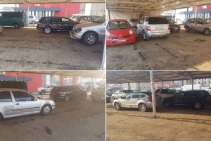 FOTO ȘTIREA TA: Șofer cu obrazul gros a parcat-o ca un „boss”, sau cum să blochezi o parcare în Alba