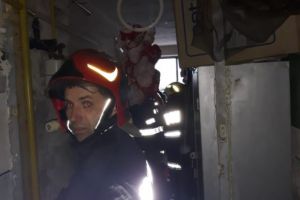 Explozie intr-un bloc din Baia Mare. Zeci de persoane evacuate (galerie foto)