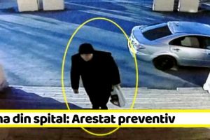 NEAMȚ: Crima din Spitalul Judeţean: Bărbatul a fost arestat preventiv