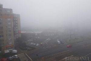 Oradea o bună parte din judeţul Bihor rămân sub cod galben de ceaţă