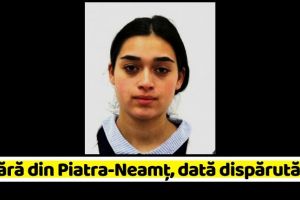 NEAMȚ: Tânără din Piatra-Neamţ, dată dispărută (FOTO)