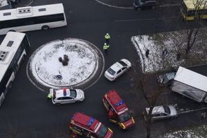 FOTO: Accident în cartierul Dâmbu Pietros!