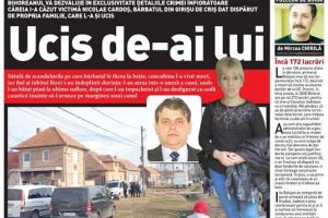 Nu rataţi noul BIHOREANUL tipărit: Dezvăluiri exclusive despre crima „în familie” din Girişul de Criş