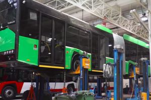 Cum arată noile troleibuze poloneze care vor circula pe străzile din Braşov (Foto)