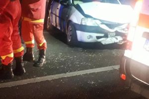 Trei autoturisme au fost implicate într-un accident, la intersecţia de intrare în Pătrăuţi