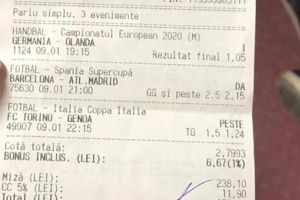 Hoţ prins după ce a încasat câştigul la pariuri sportive de pe un bilet găsit în ...