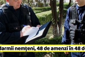 NEAMȚ: Jandarmii nemţeni, 48 de amenzi în 48 de ore