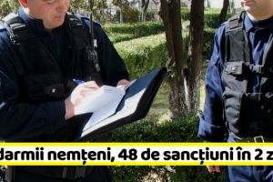 NEAMȚ: Jandarmii nemţeni, 48 de sancţiuni în 48 de ore