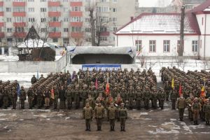 Ceremonie la Brigada Mecanizată la deschiderea noului an de instrucţie (FOTO)