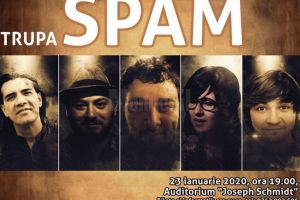 Trupa pop-rock ”Spam” concertează la Universitate