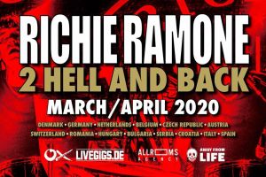 Richie Ramone, membru al trupei Ramones, revine în concert, la Timişoara