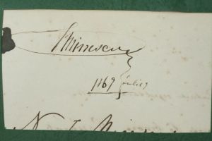 Cartea de Onoare a Societăţii din 1869 în care apare semnătura lui Mihai Eminescu, expusă la Muzeul Brukenthal